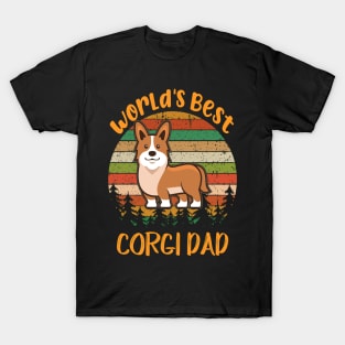 World'S Best Corgi Dad (295) T-Shirt